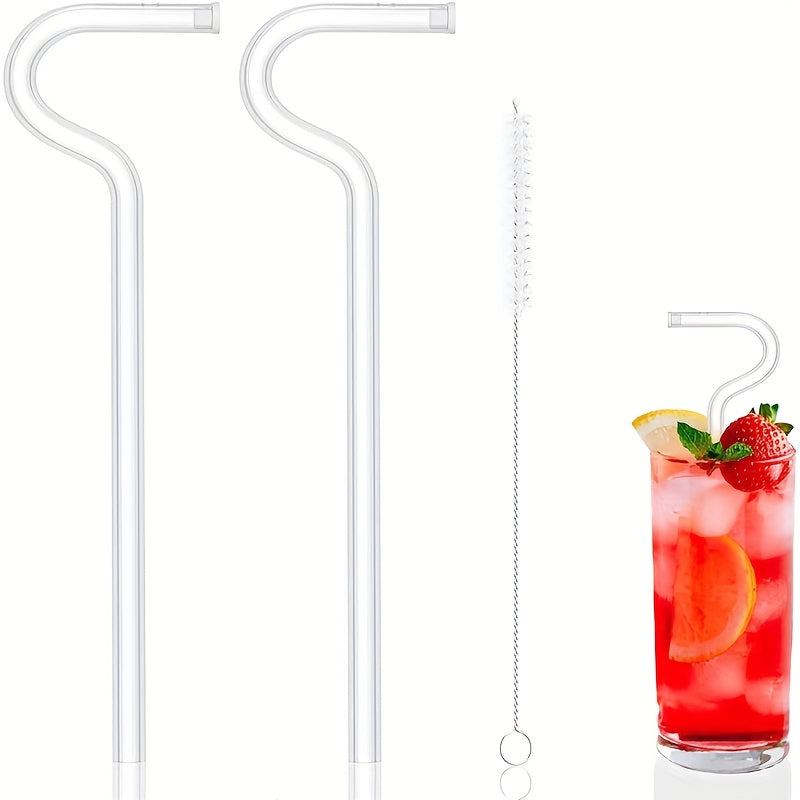 Anti-Lip Wrinkle Reusable Straw Transparent Drinking Tea Milk Tea Valentine'S Day Gift for Mother