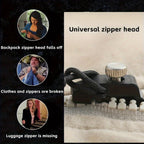 12-teiliges/3 Größen-Reparaturset für abnehmbare Reißverschlüsse