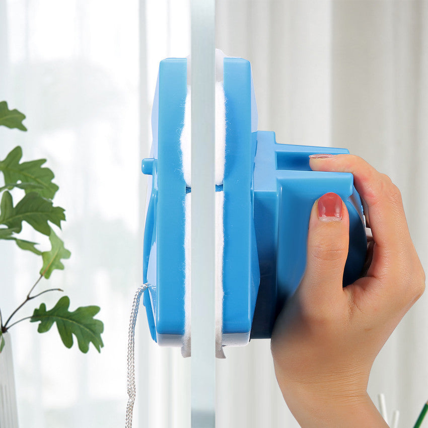 Doppelseitiger Fensterreiniger, Glaswischer, magnetisches Reinigungswerkzeug, verstellbares magnetisches Reinigungsbürstenwerkzeug