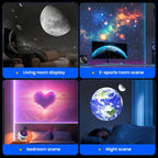2025 Neueste Pro-Version Sternenhimmel-Projektionsglobus-Nachtlicht, 13 klare Scheiben, Sternenfluss, Vulkan und Liebesscheiben, 73 % größer, Projektionsreichweite um 48 % erhöht, Timerfunktion, Bildrotationsfunktion, Geeignet für Schlafzimmer