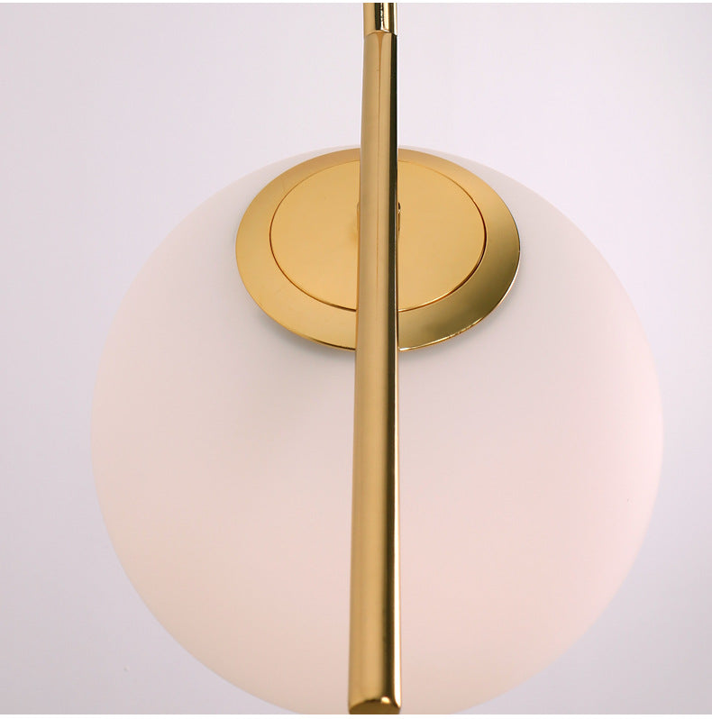 Moderne Led Hängen Lampe Minimalismus Metall Anhänger Lichter Glas Runde Glas Ball Nacht Beleuchtung Wohnzimmer Küche Nordic Deco