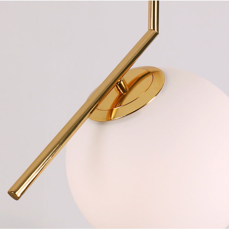 Moderne Led Hängen Lampe Minimalismus Metall Anhänger Lichter Glas Runde Glas Ball Nacht Beleuchtung Wohnzimmer Küche Nordic Deco