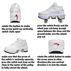 PU-Räder, Deformations-Rollschuhe, Parkour-Schuhe