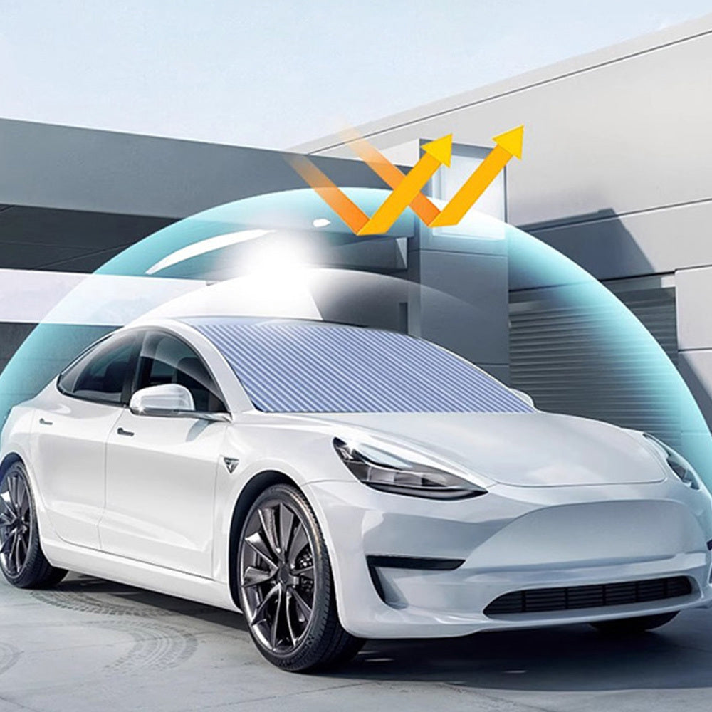 Car Windshield Sunshade Sunscreen Front Window Foldable UV Block