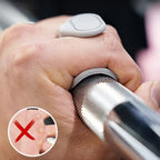 2 Stück rutschfeste Griffpolster aus Silikon fürs Fitnessstudio – Ergonomische Handschützer mit hochdichtem, strukturiertem Design für Gewichtheben, Kniebeugen, Hanteln