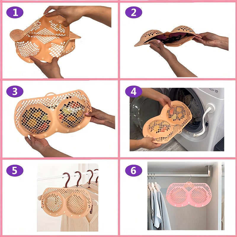 3-in-1 Luxus-BH-Wäscheorganizer inklusive Geschenkbox, XL Premium-Silikon-Waschbeutel für BHs, Feinwäsche und Socken, verhindert Ausleiern und Verheddern, maschinenwaschbar und trocknergeeignet, perfekt für Zuhause und Reisen