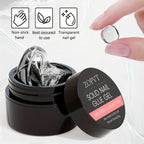 2pcs Transparent 3D Sculpting Gel Set - Non-Stick Hand Carving Gel, Suitable for Nail Art, 3D Flower Designs, and Salon Supplies, Nail Sculpting Gel, Gel Nail Kits, Nail Molding Gel, Beauty Professionals, DIY Manicure Lovers