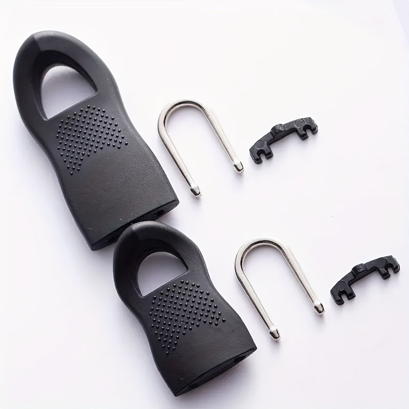 6-teiliges Set abnehmbarer Reißverschluss-Kopfbedeckungen