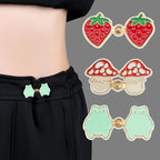 Set niedlicher Taillenverstellknöpfe, ohne Nähen, abnehmbar und wiederverwendbar