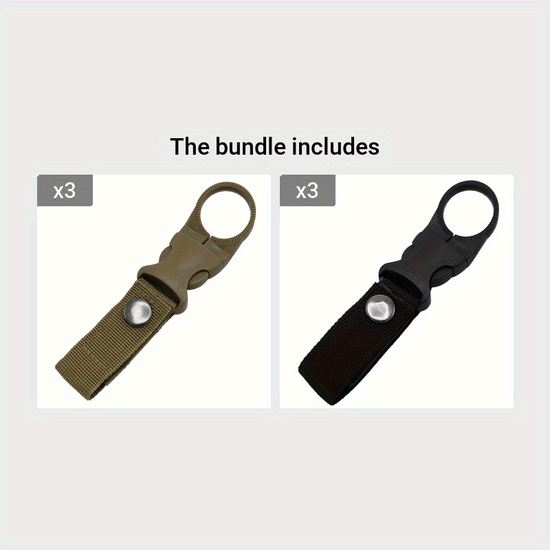 Praktischer Flaschenclip für unterwegs – ideal für Outdoor-Abenteuer