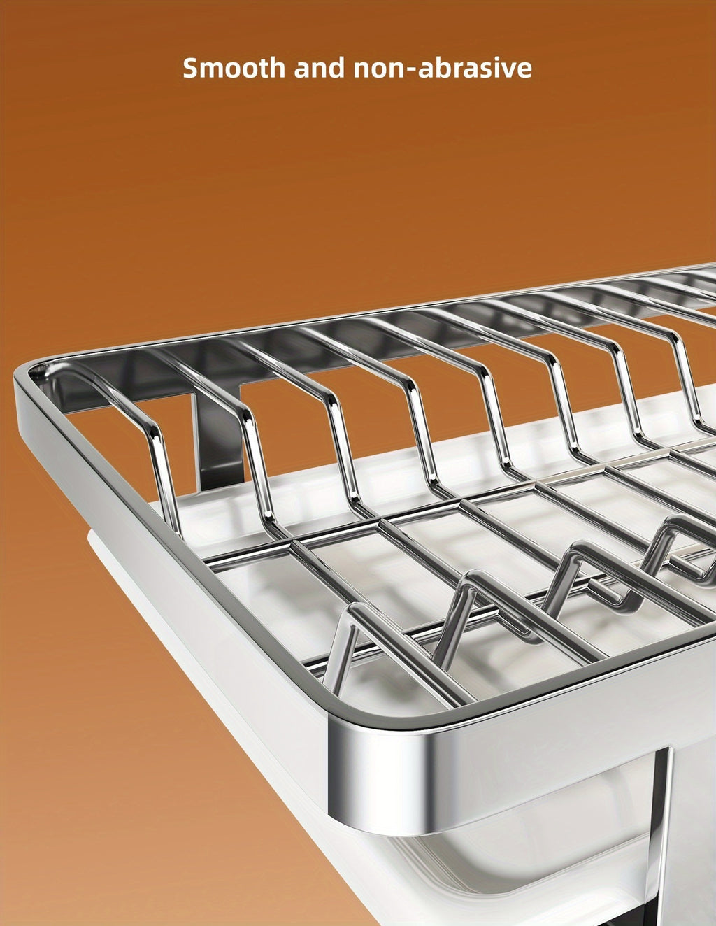 Ausziehbarer Geschirrständer, versenkbarer Abtropfkorb für Geschirr, Tassen und Gläser. Hergestellt aus rostfreiem Kohlenstoffstahl mit verstellbarer Abtropfschale. Ideal zur Aufbewahrung von Geschirr, ein unverzichtbares Küchenutensil.