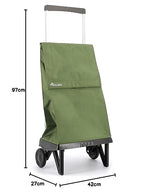 Klappbarer Einkaufstrolley Rolser Plegamatic MF 2 Räder - Burdeos
