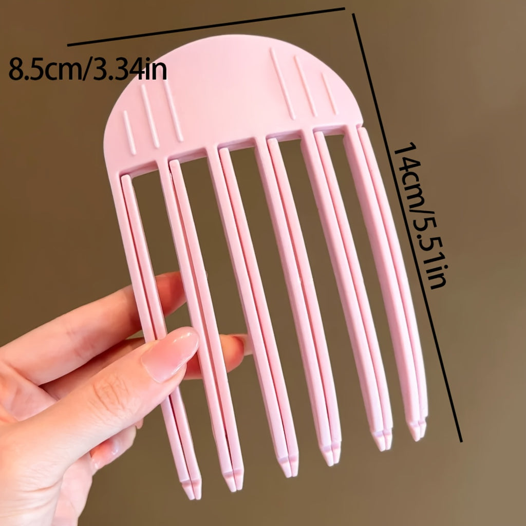 Elegante Haarspange für mehr Volumen – Rutschfester, unsichtbarer Ansatzkamm für Pony und Styling – Das perfekte Valentinstagsgeschenk