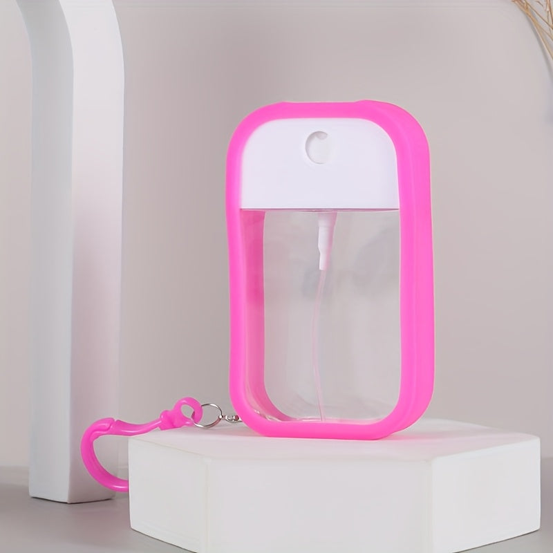 50 ml kleine, tragbare, nachfüllbare Handdesinfektionsmittel-Sprühflasche aus ABS + PP-Material mit Parfümfunktion