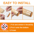 24 Stück Stuhlbeinschoner, Filzgleiter zur Geräuschreduzierung