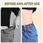 Set niedlicher Taillenverstellknöpfe, ohne Nähen, abnehmbar und wiederverwendbar