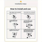 10 Stück universelles Werkzeug zum Austauschen von Schlossköpfen, schwarz, kostenloses Reparaturwerkzeug für Kleidung, Taschen, Schuhe und Stiefel sowie allgemeines Zubehör