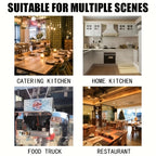 Edelstahl-Eierquirl & Milchaufschäumer – Manueller Handmixer mit verstellbarem Griff