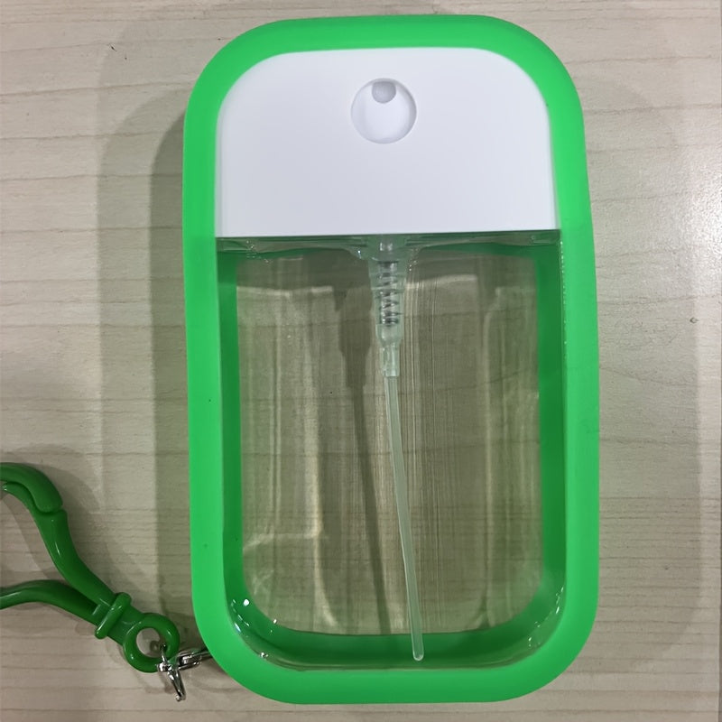 50 ml kleine, tragbare, nachfüllbare Handdesinfektionsmittel-Sprühflasche aus ABS + PP-Material mit Parfümfunktion