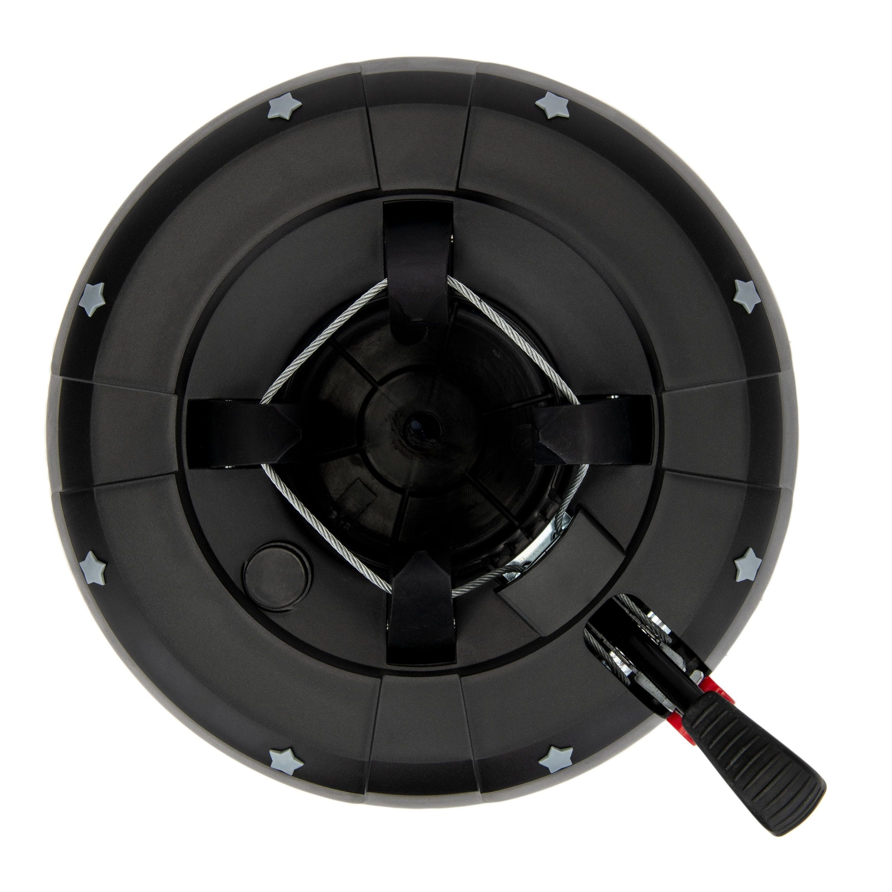 Christmas Tree Stands with Foot Pedal Function And Single-Cable Technology, Plastic/Metal Christmas Tree Stands in Various Sizes Green/Anthracite, Christmas Tree Stands with Child Safety And Large Water Tank with Water Level