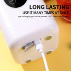 Tragbarer, per USB aufladbarer Mixer & Entsafter | 420 ml | Digitalanzeige, Edelstahlklingen | 3-in-1-Design für Smoothies, Shakes & frische Säfte | Leicht zu reinigen, ideal für Zuhause, Büro, Reisen & Camping | Stilvoll und modern