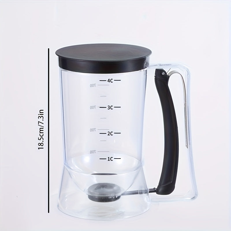 1 Stück MOMMED Antihaft-Cupcake-Teigspender mit Ausgießer – Manuelles Ausgießen, kein Stromanschluss erforderlich, gleichmäßige Portionen für perfekte Cupcakes – leicht zu reinigende Antihaft-Oberfläche, platzsparendes Design