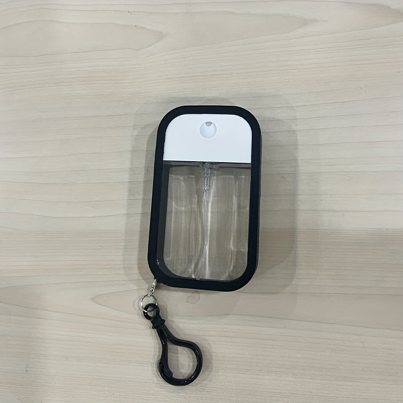 50 ml kleine, tragbare, nachfüllbare Handdesinfektionsmittel-Sprühflasche aus ABS + PP-Material mit Parfümfunktion