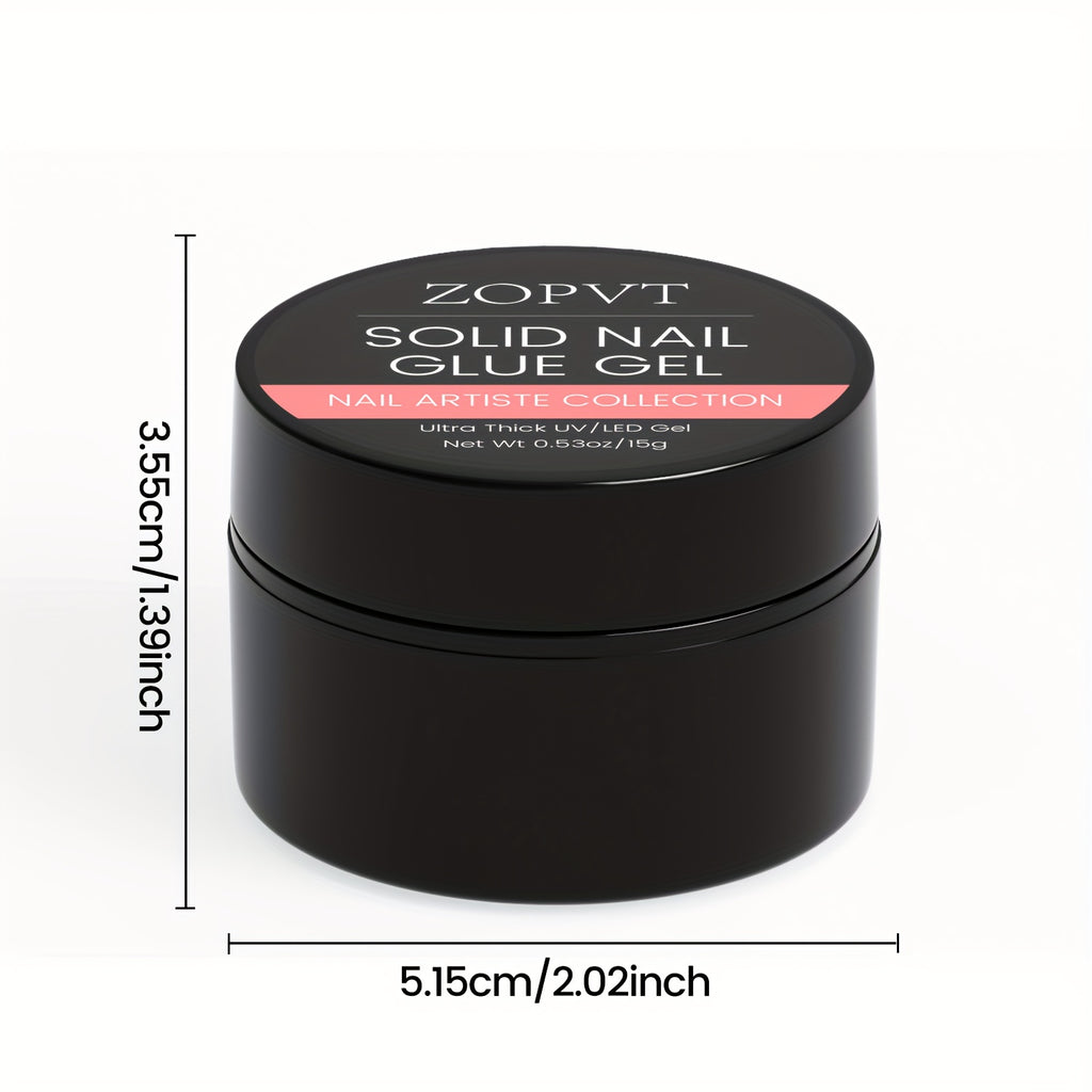 2pcs Transparent 3D Sculpting Gel Set - Non-Stick Hand Carving Gel, Suitable for Nail Art, 3D Flower Designs, and Salon Supplies, Nail Sculpting Gel, Gel Nail Kits, Nail Molding Gel, Beauty Professionals, DIY Manicure Lovers