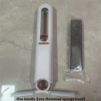 Multifunktionaler Mini-Wischmopp – Ausziehbarer Nass- und Trockenmopp mit drehbarem Kopf, platzsparendes Design für Küche, Bad, Wohnzimmer, Auto – strapazierfähiger Kunststoff, leicht zu reinigende Oberfläche für Böden und Glas