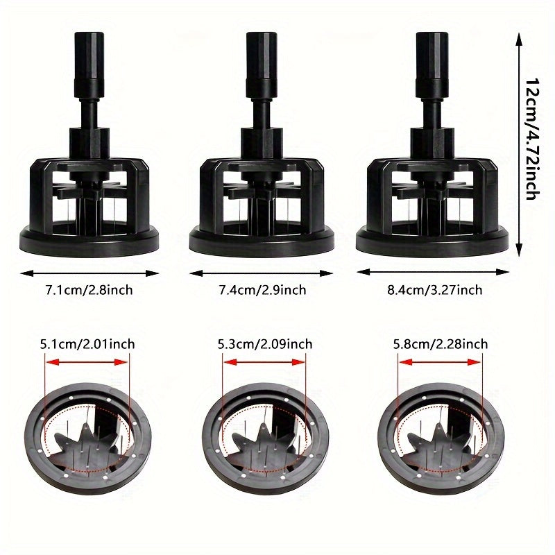 Magnetischer Kaffeepulverstreuer mit rutschfester Nadel
