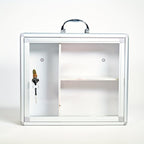 Gehäuse aus Aluminiumlegierung, nur leere Verpackung.