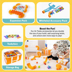 Fat Brain Air Toobz, luftbetriebenes Ball- und Rohrphysikspielzeug