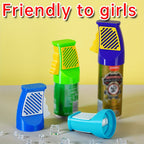 Tragbarer, manueller Dosenöffner mit ergonomischem Griff und Klingen – robuste ABS-Konstruktion, kompaktes und leichtes Design für Bier, Limonade, Erfrischungsgetränke, Camping und Reisen – griffiger Griff, stabile Konstruktion, ideal für Zuhausee