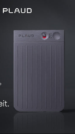 PLAUD NOTE AI Digital Voice Recorder, 64 GB Aufnahmegerät mit ChatGPT