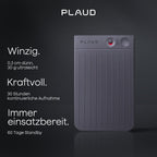 PLAUD NOTE AI Digital Voice Recorder, 64 GB Aufnahmegerät mit ChatGPT