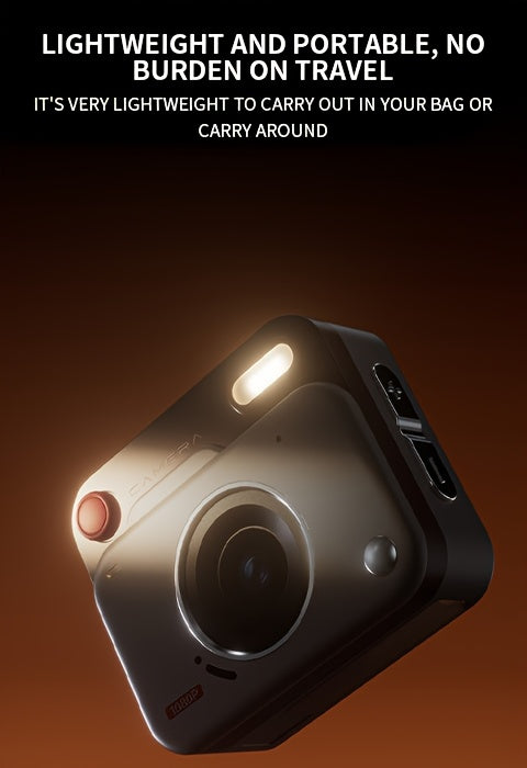 Neue CCD-Retro-Mini-Digitalkamera: Einfache Bedienung, ideal für Einsteiger. Hochauflösende Fotos und Videos. Zwei Ausführungen erhältlich, wahlweise mit oder ohne 32-GB-Speicherkarte.