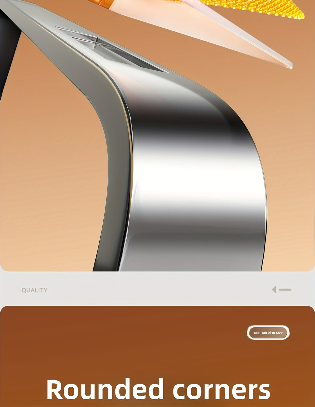 Ausziehbarer Geschirrständer, versenkbarer Abtropfkorb für Geschirr, Tassen und Gläser. Hergestellt aus rostfreiem Kohlenstoffstahl mit verstellbarer Abtropfschale. Ideal zur Aufbewahrung von Geschirr, ein unverzichtbares Küchenutensil.