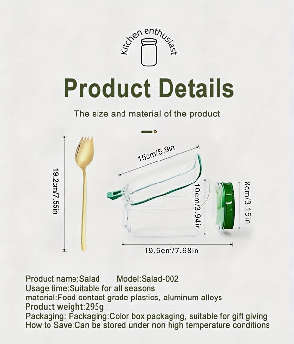 Mikrowellen-/spülmaschinenfester, luftdichter, stapelbarer ABS-Aufbewahrungsbehälter mit auslaufsicherem Deckel und Seitentür – Einmachglas für Meal Prep, Mittagessen, Büro, Reisen – mikrowellengeeignetes