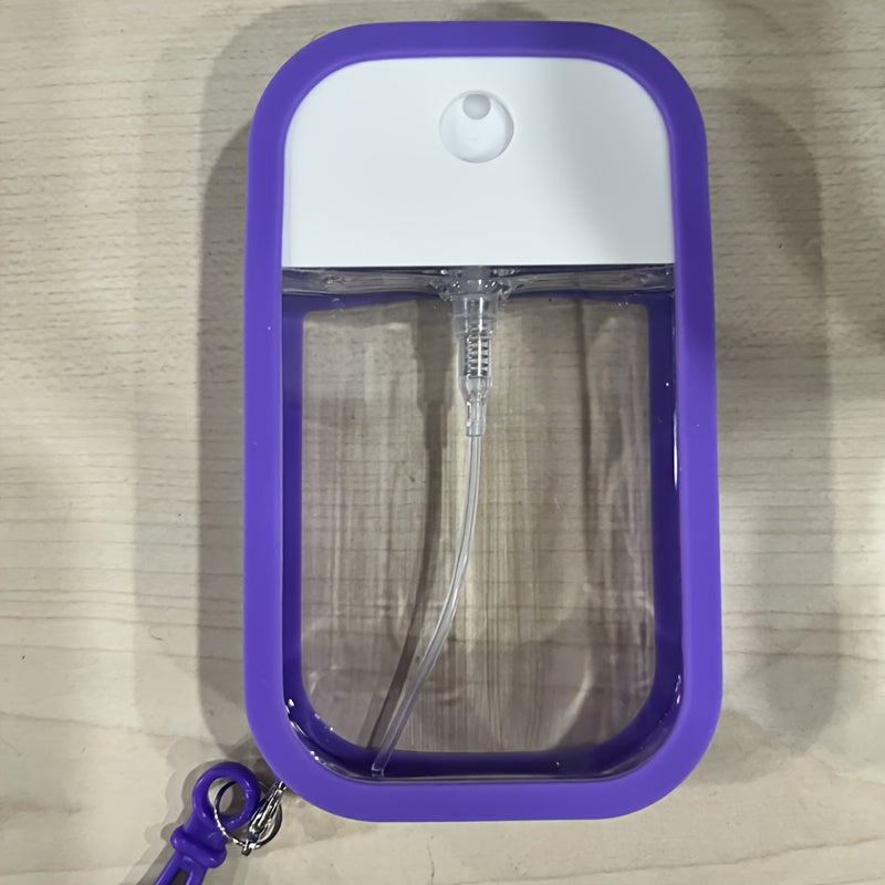 50 ml kleine, tragbare, nachfüllbare Handdesinfektionsmittel-Sprühflasche aus ABS + PP-Material mit Parfümfunktion