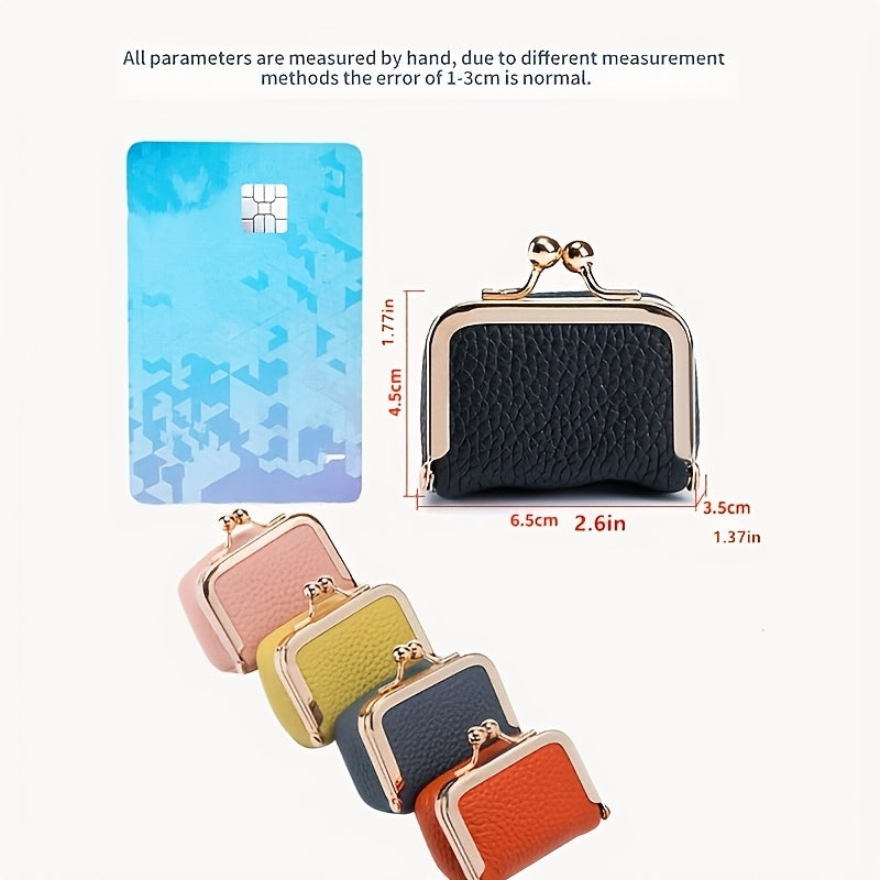 OBCREATOR Mini-Geldbörse im Vintage-Stil, kompakter Schmuckorganizer aus Eisen und Leder mit Druckknopfverschluss, strukturierter Oberfläche, ländlichem Motiv, ovaler Form, abschließbar, ideal für Ringe und Accessoires