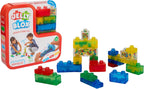 Jelly Blox – Kreativset, Bauspielzeug ab 2 Jahren, mit 20 Sinnesbausteinen, Konstruktionsspielzeug für Kinder, Sinnesspiel mit bunten Kacheln
