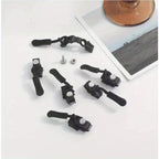 10 Stück universelles Werkzeug zum Austauschen von Schlossköpfen, schwarz, kostenloses Reparaturwerkzeug für Kleidung, Taschen, Schuhe und Stiefel sowie allgemeines Zubehör