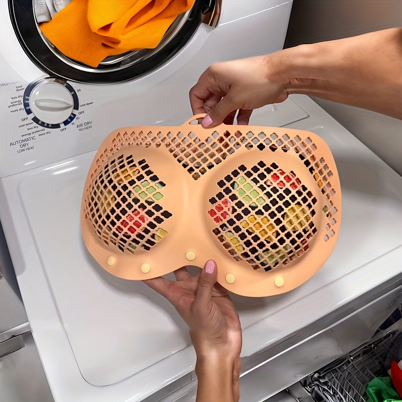 3-in-1 Luxus-BH-Wäscheorganizer inklusive Geschenkbox, XL Premium-Silikon-Waschbeutel für BHs, Feinwäsche und Socken, verhindert Ausleiern und Verheddern, maschinenwaschbar und trocknergeeignet, perfekt für Zuhause und Reisen