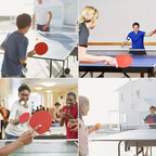 6-teiliges tragbares Tischtennis-Set mit verstellbarem Netz, Schläger und Bällen – kompakte Tragetasche, langlebige ABS-Konstruktion, ideal für Spiele im Innen- und Außenbereich, Tischtennisausrüstung, Indoor-Sportausrüstung