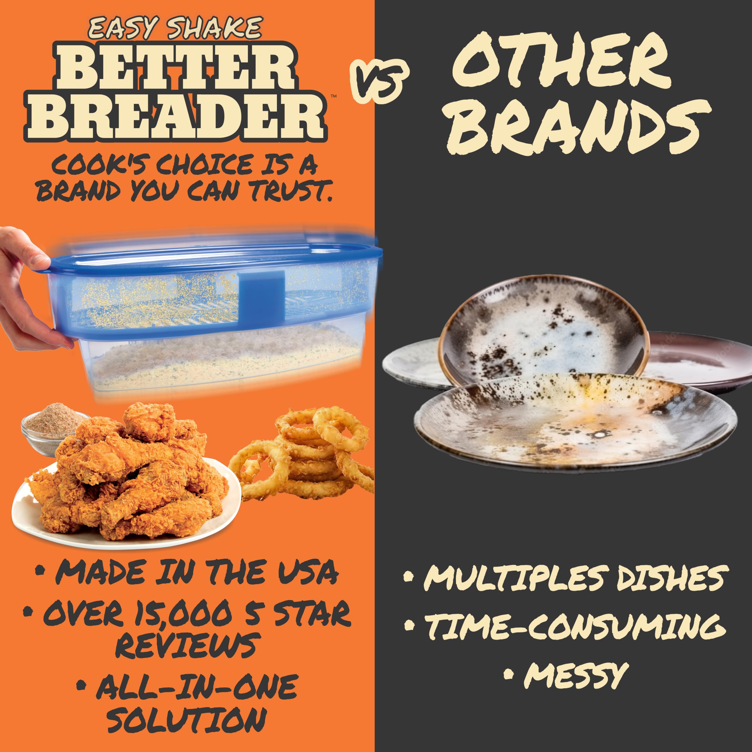 Cook's Choice Original Better Breader - Made in USA 