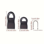 6-teiliges Set abnehmbarer Reißverschluss-Kopfbedeckungen