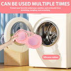 3-in-1 Luxus-BH-Wäscheorganizer inklusive Geschenkbox, XL Premium-Silikon-Waschbeutel für BHs, Feinwäsche und Socken, verhindert Ausleiern und Verheddern, maschinenwaschbar und trocknergeeignet, perfekt für Zuhause und Reisen