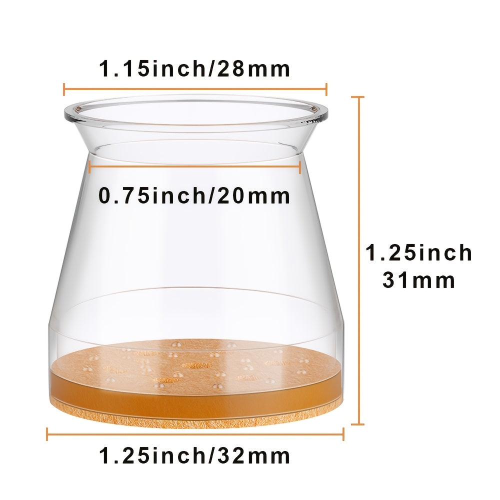 24 Stück Stuhlbeinschoner, Filzgleiter zur Geräuschreduzierung