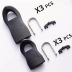 6-teiliges Set abnehmbarer Reißverschluss-Kopfbedeckungen