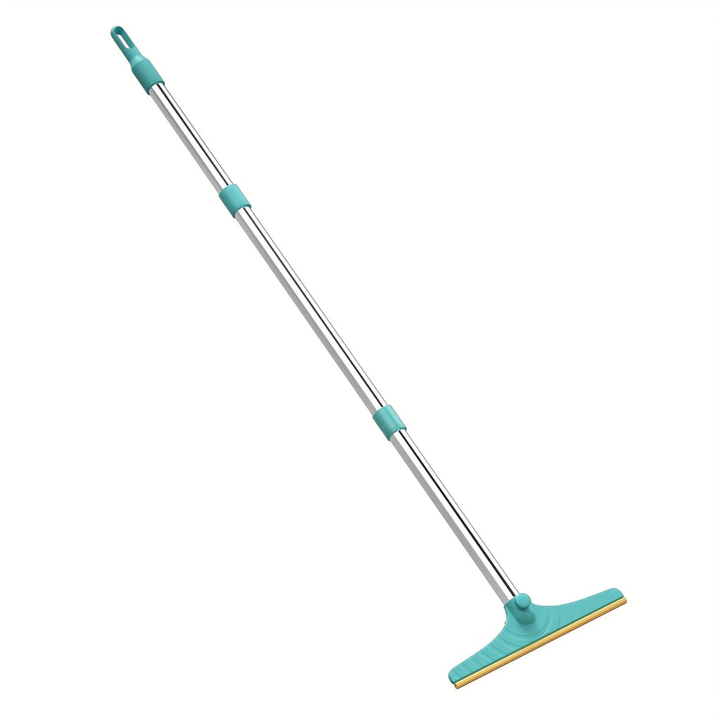 Tierhaarentfernungswerkzeug mit 114,3 cm verstellbarem Griff – Wiederverwendbarer Hunde- und Katzenhaarentferner, ausziehbarer Teppichschaberrechen, batterielos, ideal für Tierbesitzer, Kratzbäume zur Bodenreinigung